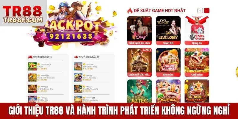 Giới thiệu TR88 và hành trình phát triển không ngừng nghỉ